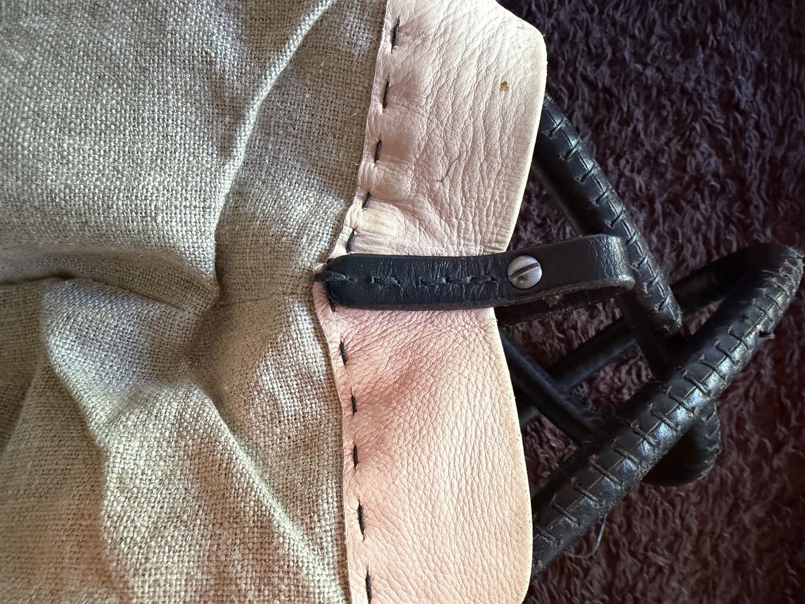 HENRY BEGUELIN Shoulder Bag Light Pink USED