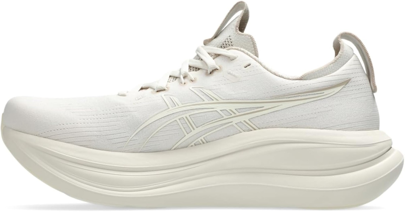 ASICS Men’s Gel-Nimbus 28 Running Shoes – Soft Oat/Cream – 15 Wide