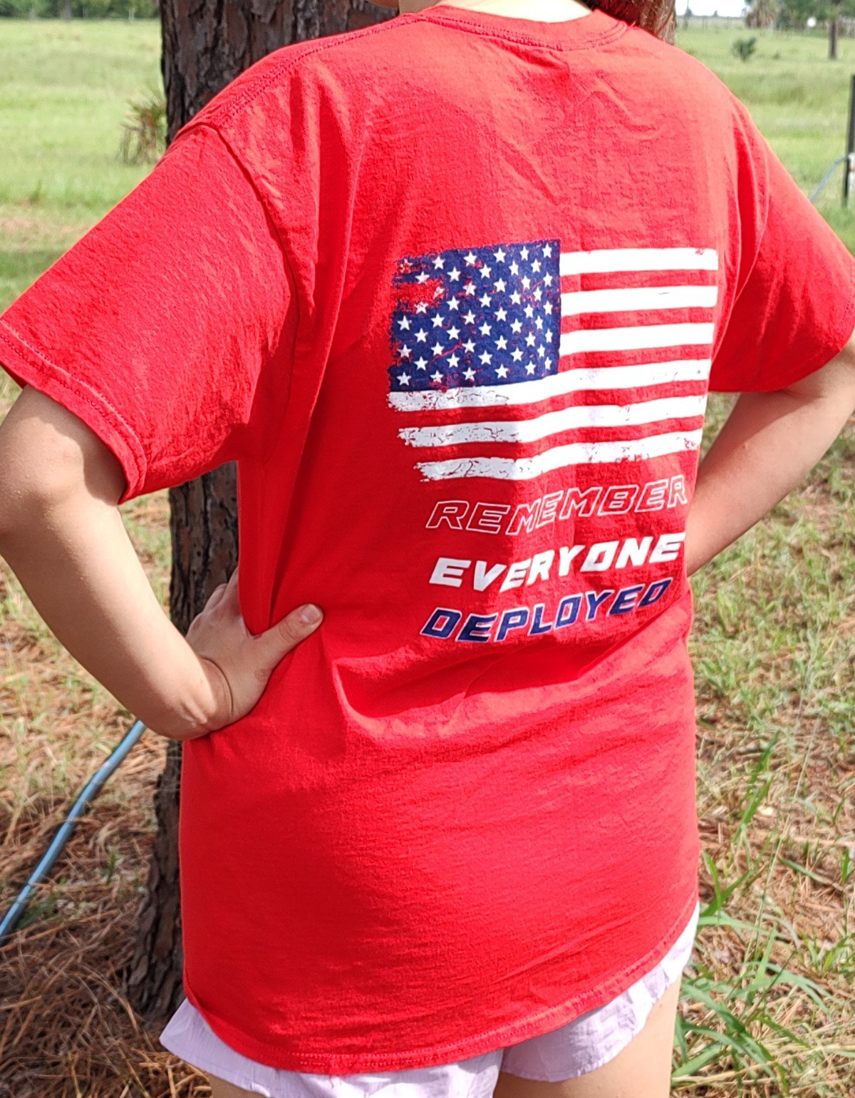 R.E.D. Friday – Remember Everyone Deployed – Red T-shirt