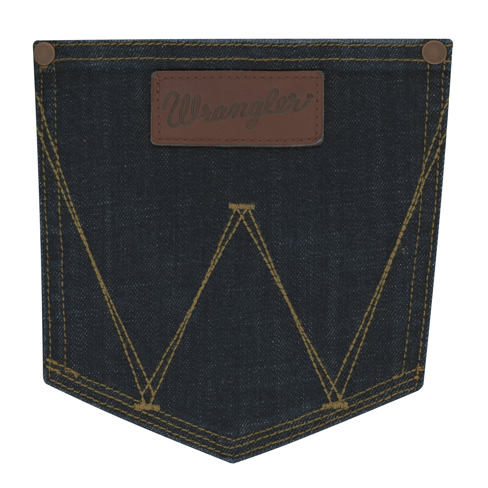 Wrangler Men’s Retro Dark Blue Slim Fit Bootcut Jeans 77MWZDX