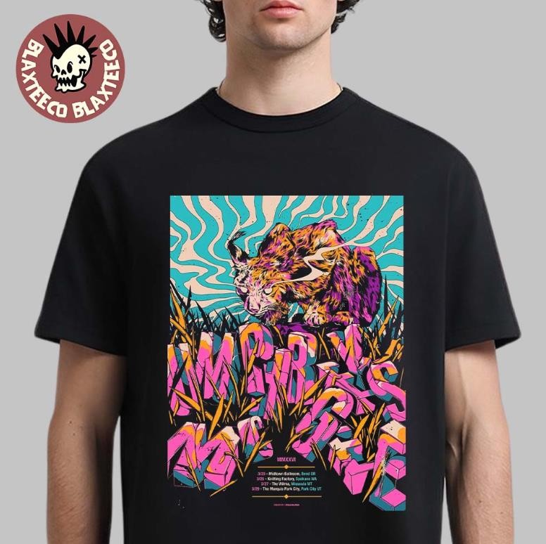 Umphrey’s Mcgee 2026 Intermountain West Run Shows March 25 To 29 T-Shirt
