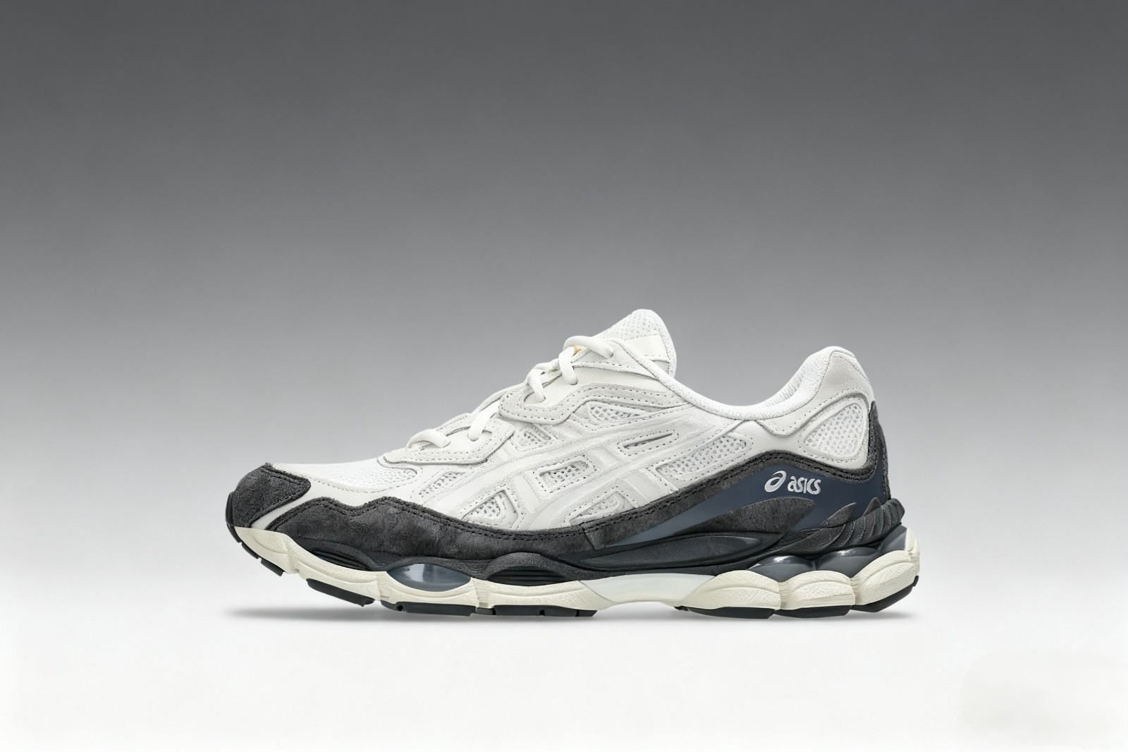 ASICS Gel-NYC 1203A383-111 White Smoky Grey Men’s Sneakers Size 7-12