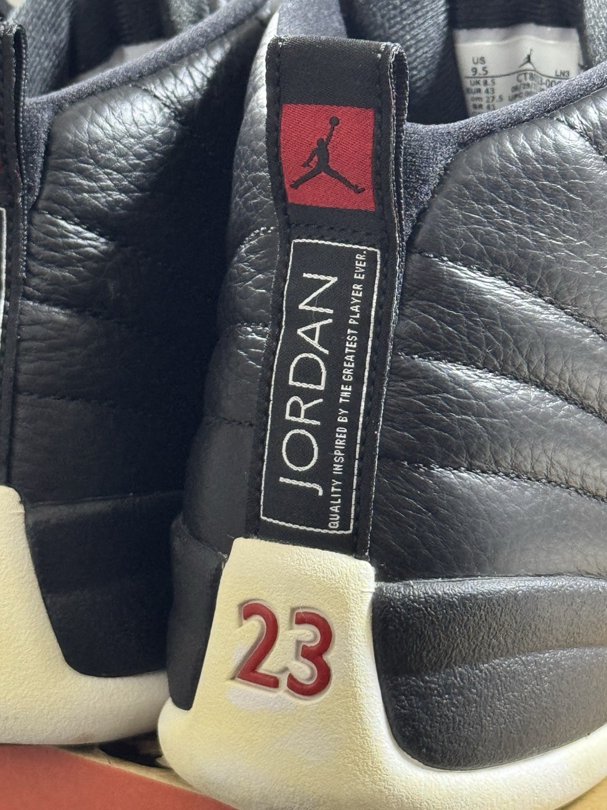 Jordan Air Jordan 12 Retro Playoff Black White Red CT8013-006 Men’s Sneaker