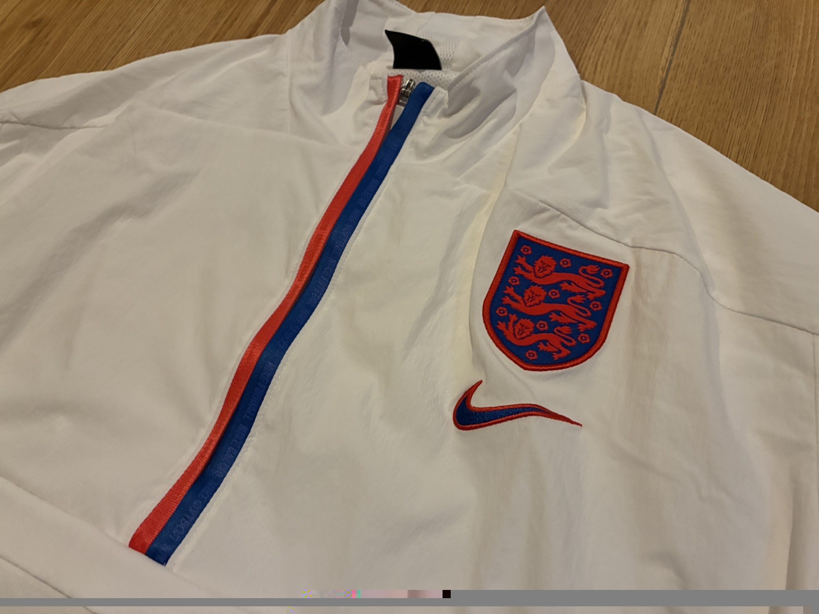 Original England 1/4 Zip Nike Jacket Midlayer