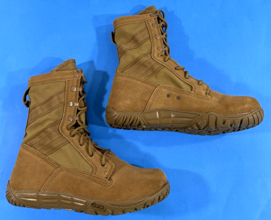 NEW 7 REG MENS BELLEVILLE TACTICAL RESEARCH TR105 COYOTE MINIMALIST BOOTS