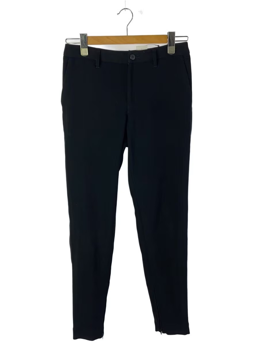 ISSEY MIYAKE D1 Slacks Pants 2 Polyester BLK IM64FF535