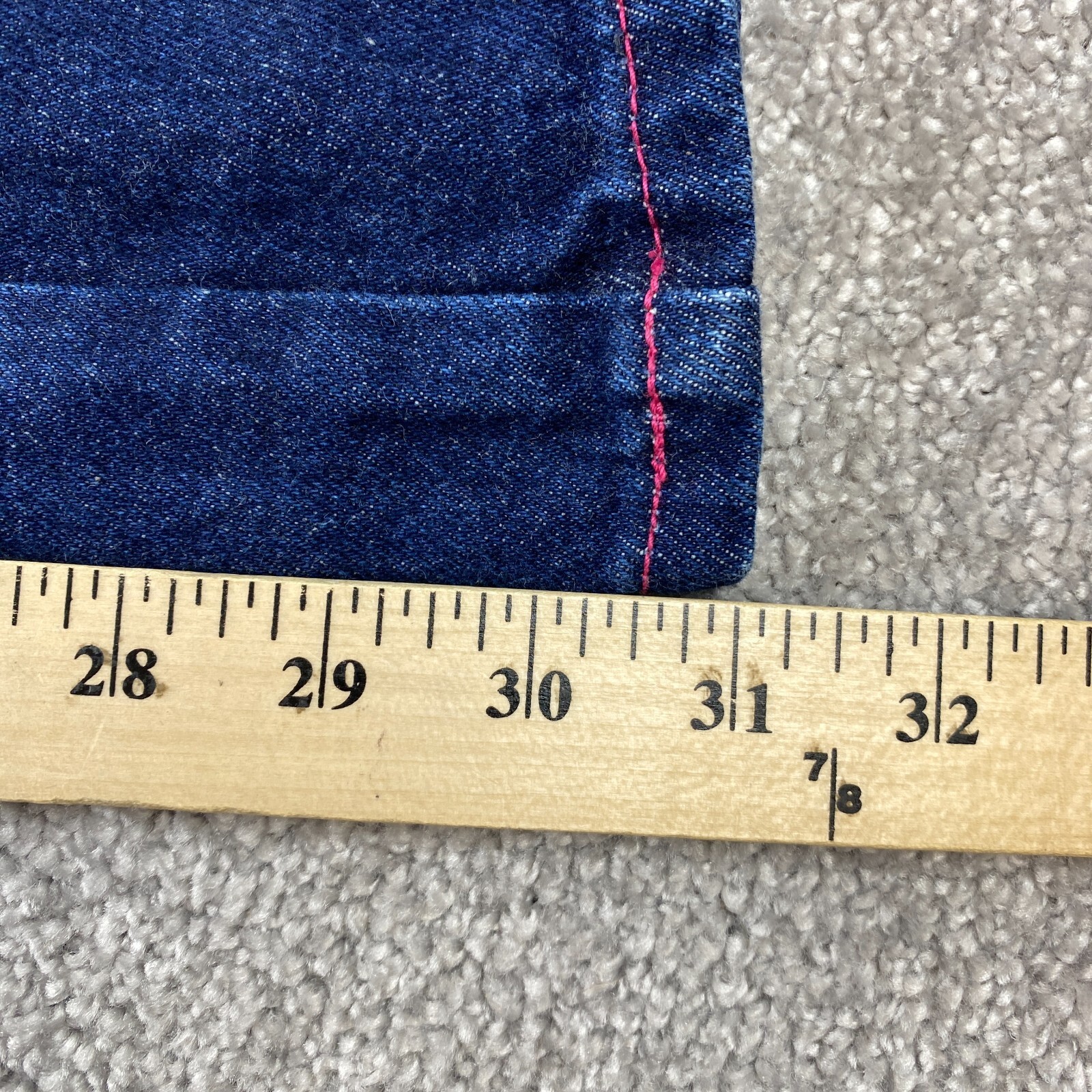 No Excuses Flared Leg Jeans Juniors 11/12 Blue Dark Wash High Rise