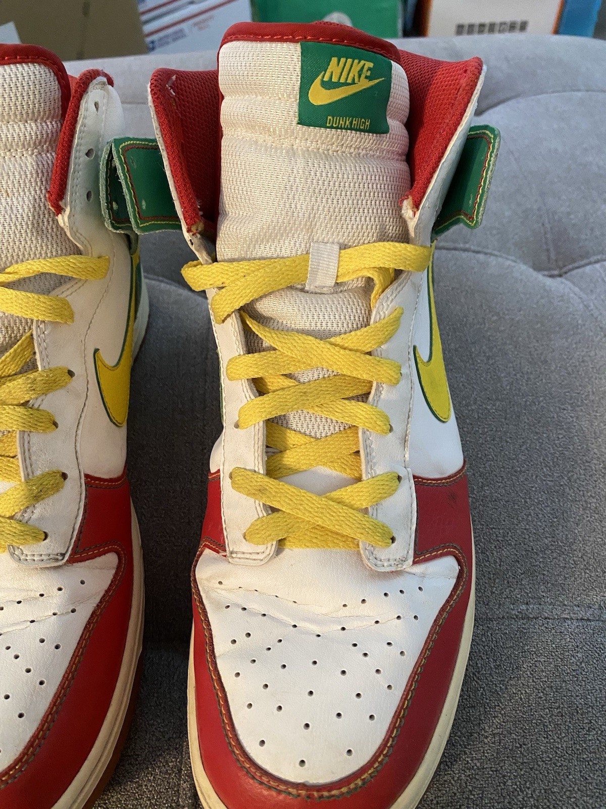 Nike Dunk High 6.0 – ‘Rasta’ – 517562-173 – Sz 12 M Rare