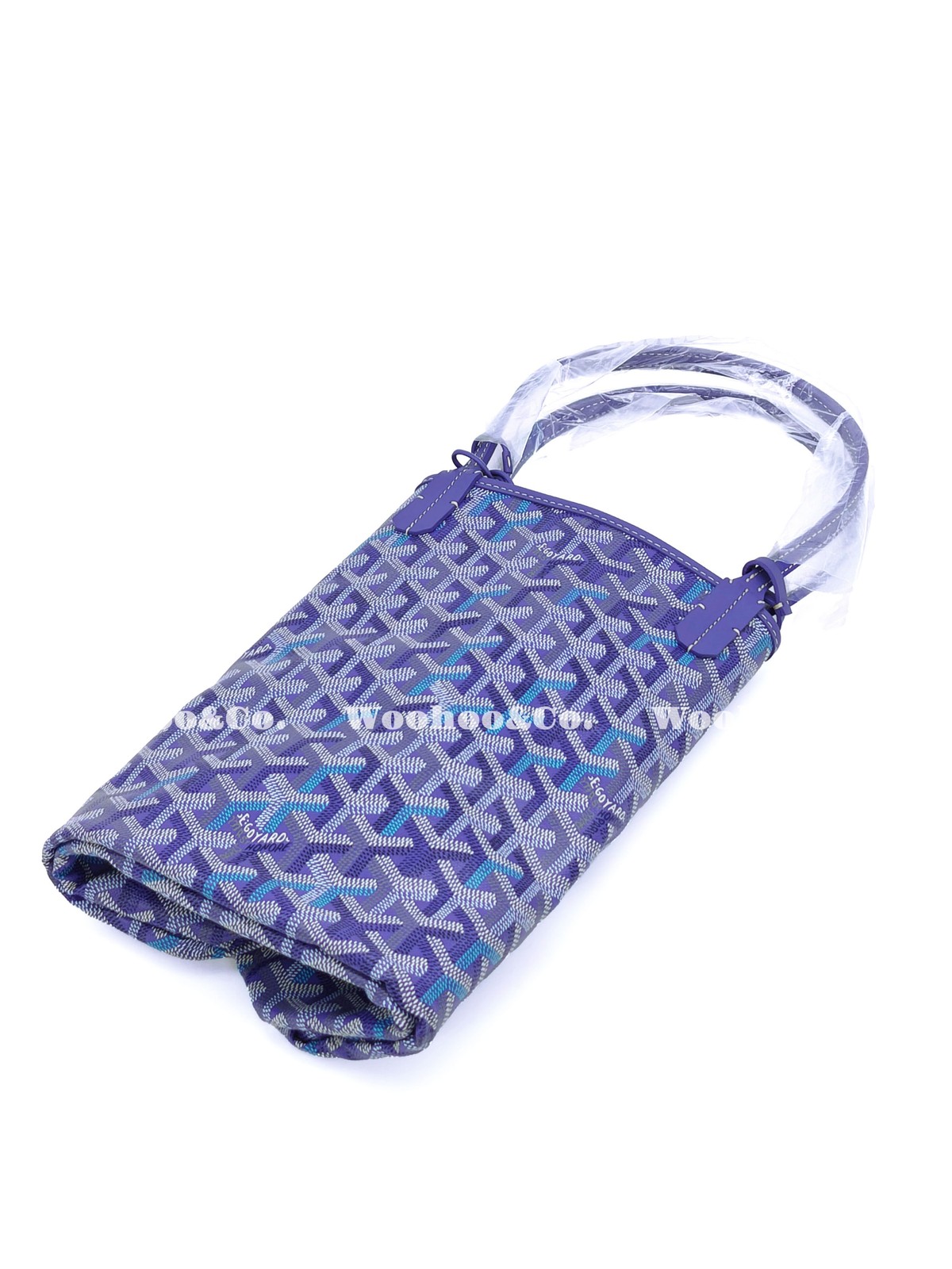GOYARD Saint Louis Handbag Women’s Multicolored Blueberry Purple 15.7×7.9×12.6in