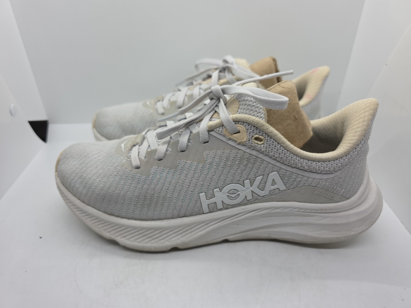 Hoka One One Womens Solimar 1123075 NCSH Gray Running Shoes Sneakers Size 7.5B