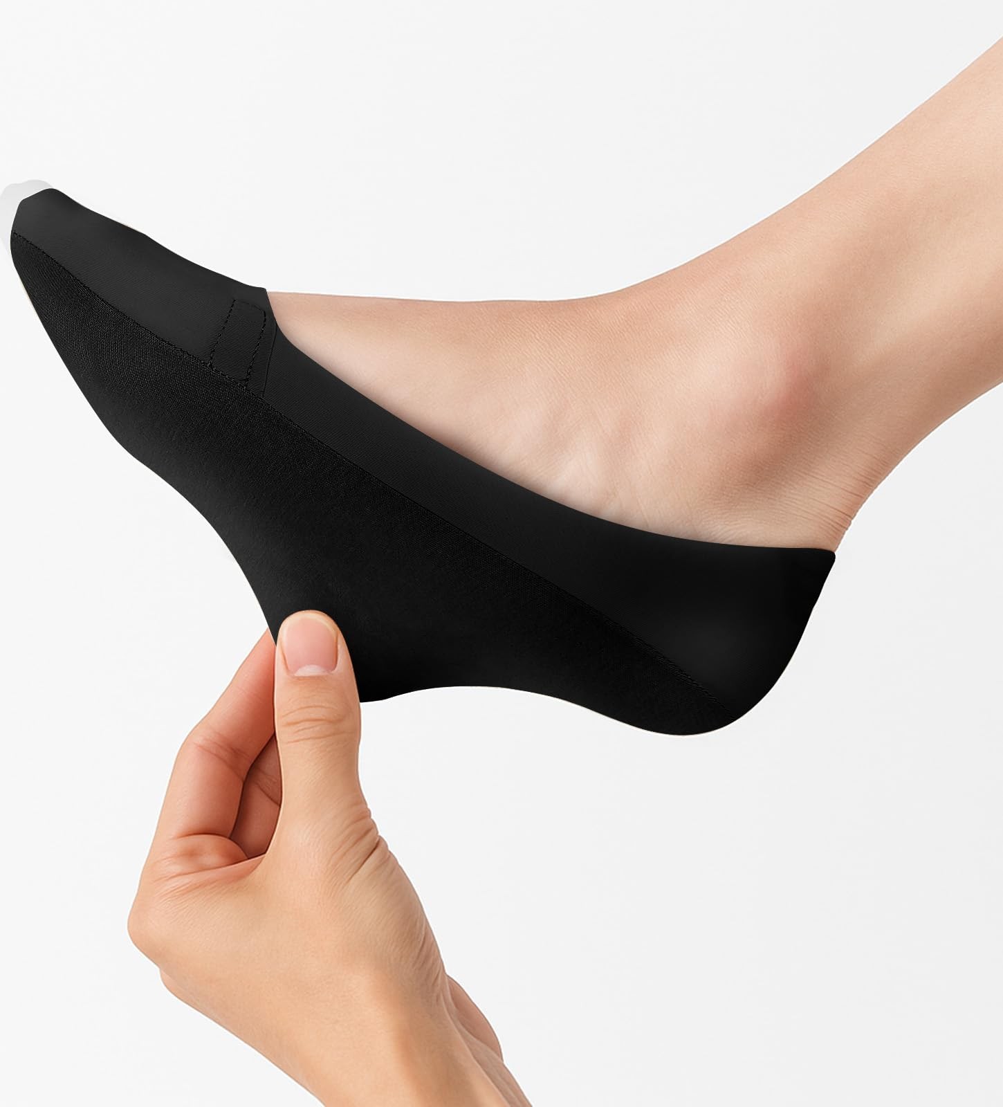 5 Pack Invisible Socks for Women Non Slip Low Cut Invisible Liner Footies Thi…