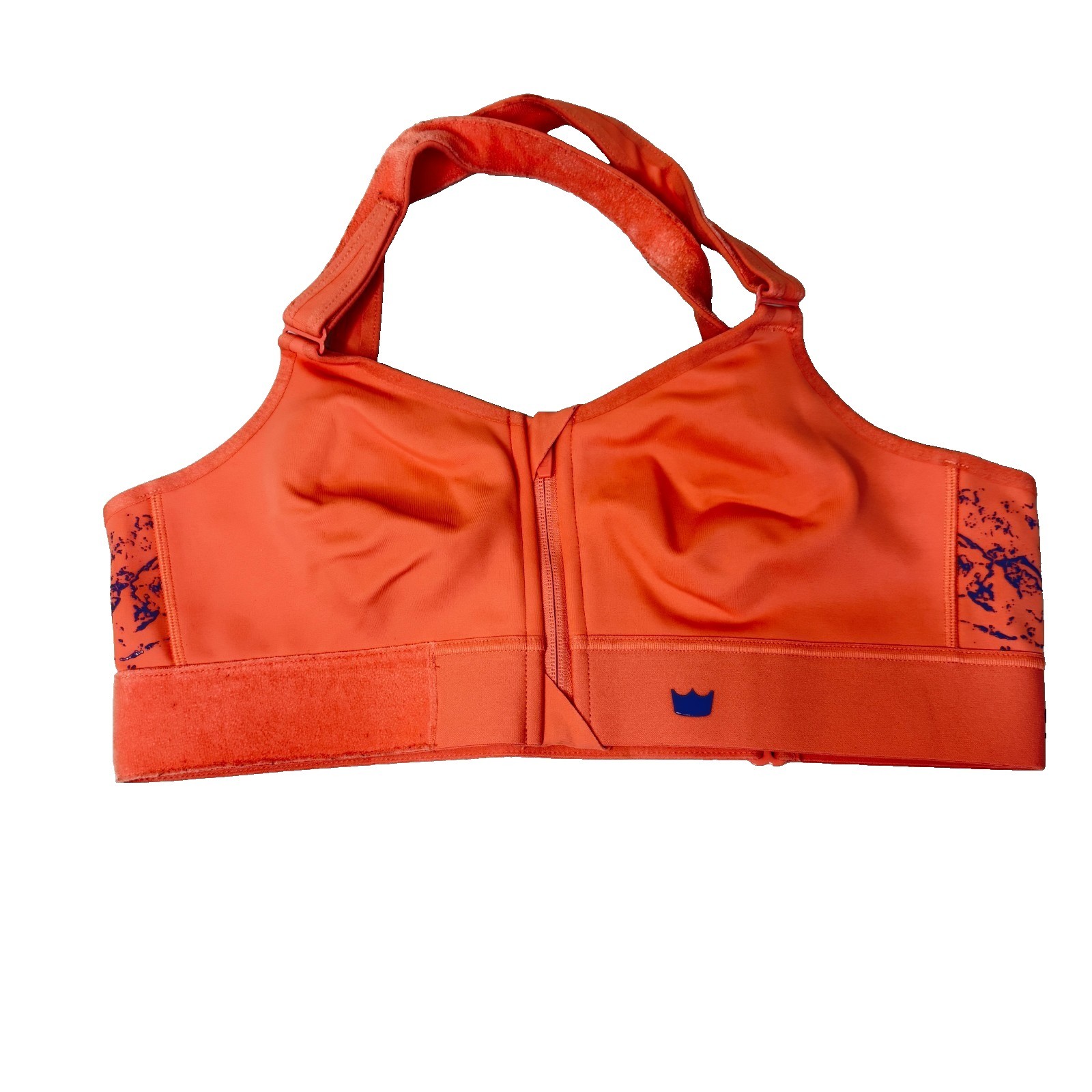 SHEFIT FLEX Orange Sports Bra Size Luxe Supportive Activewear Medium Impact