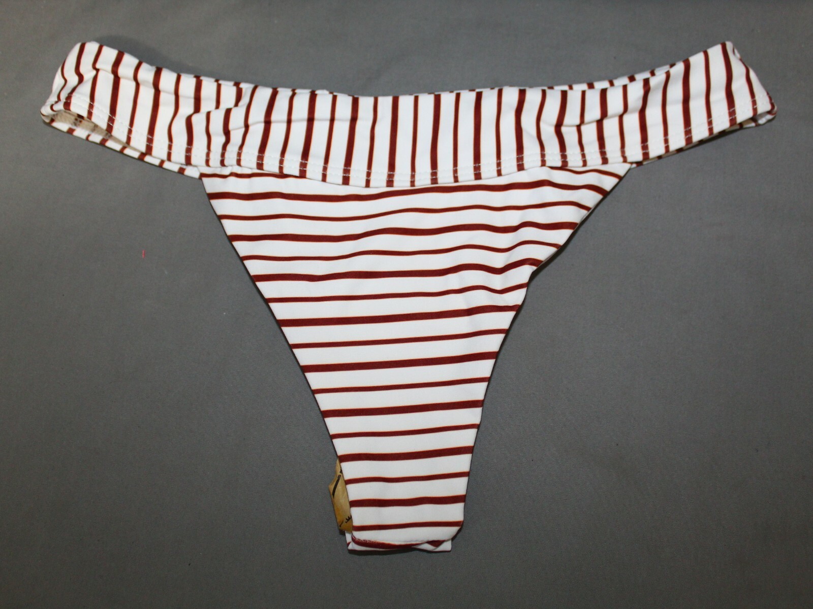 ZAFUL BIKINI womens striped 2 piece 82% Polyamide 18% Elasthane size Small NEW