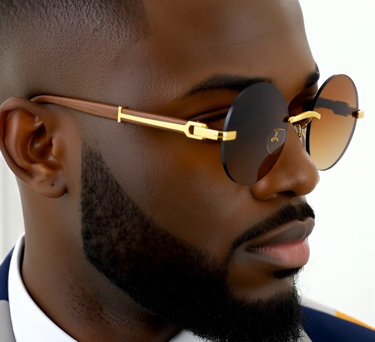 Clear Eyeglasses Sunglasses Streetwear Outdoor Hip Hop Cholo Buffs Round Shades