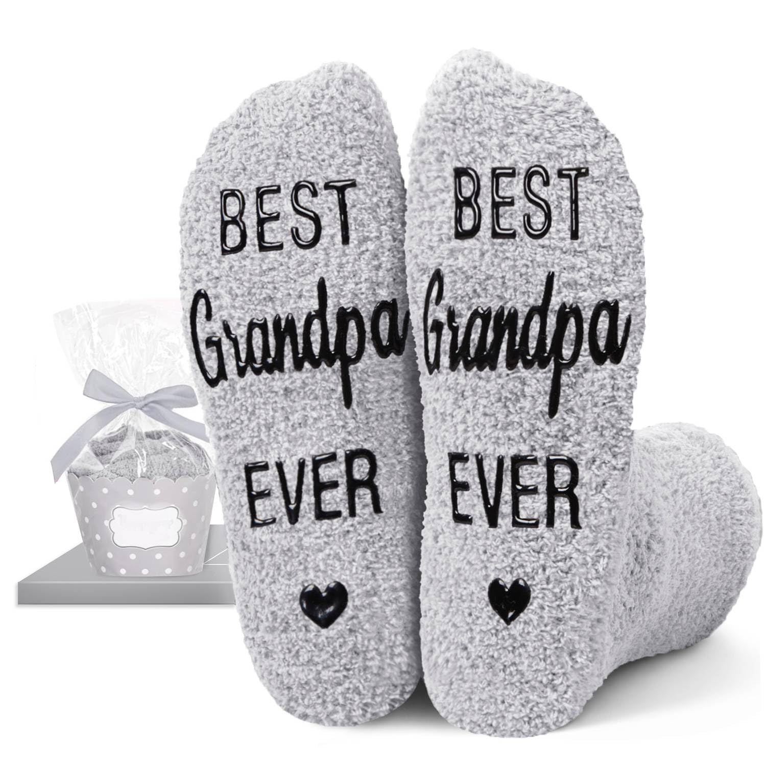 HAPPYPOP Grandfather Gifts from Grandson One Size, Best Grandpa Ever