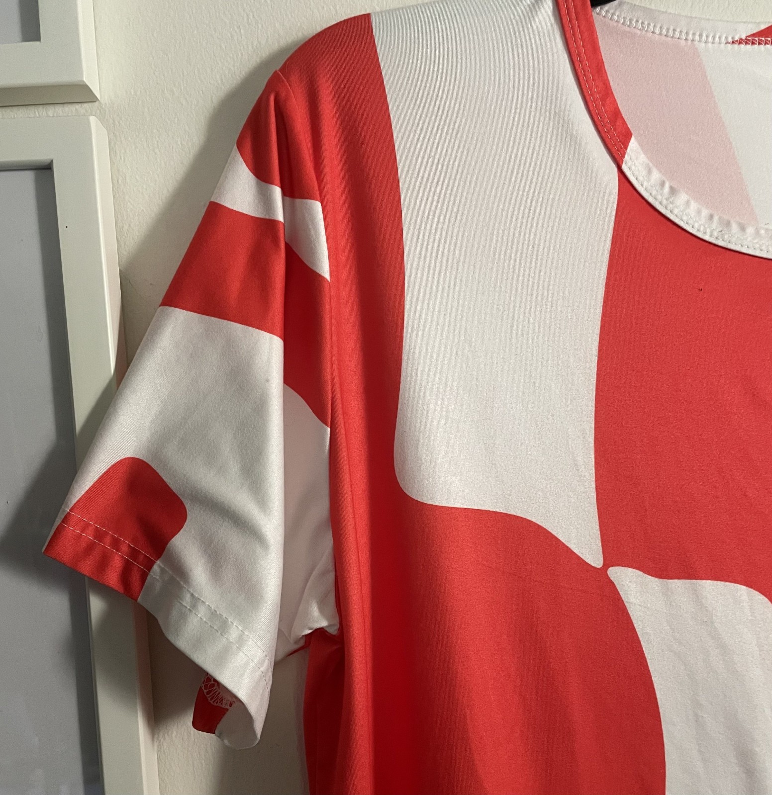 Women’s Dress, Large, Machine Wash, Summer Comfort, Artsy/Contemporary