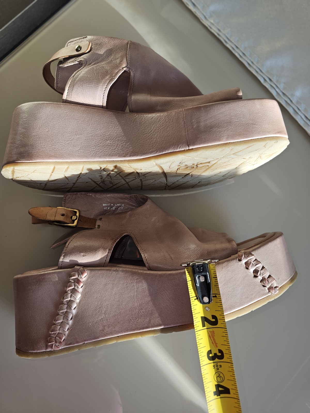 A.S.98 Maren Platform Sandals Sz EU40/US9-9.5