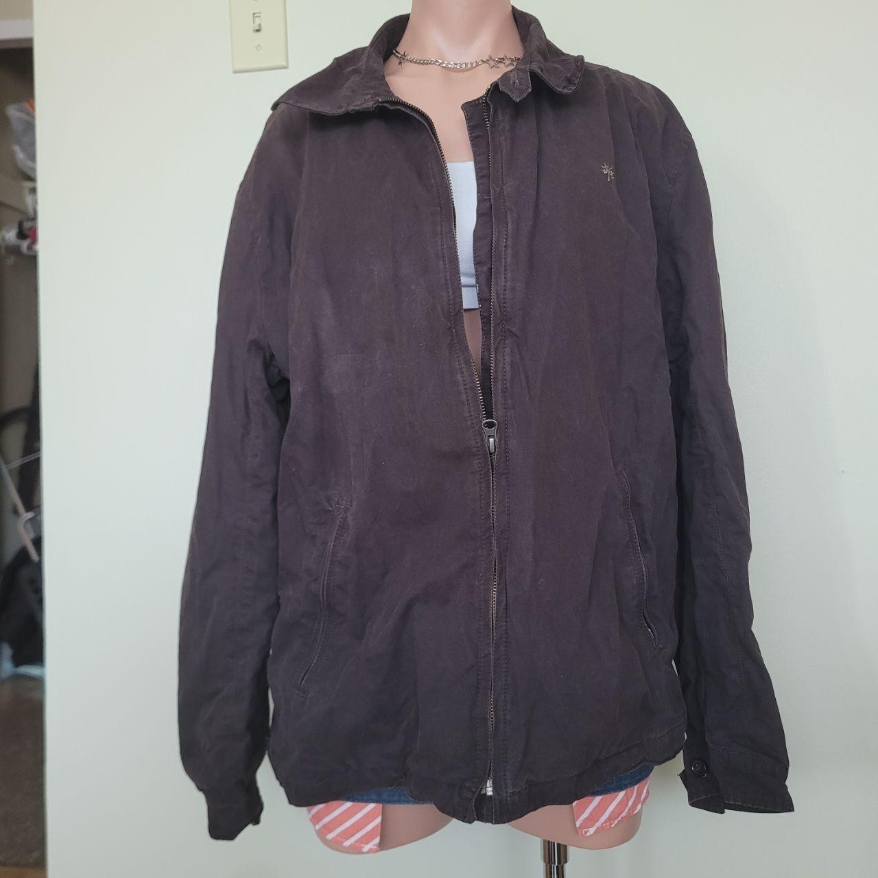 Woodlands Cotton Brown Vintage Cotton Bomber Jacket