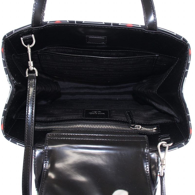 Used Kate Spade KATE SPADE Thumb Icon Martini Small Tote 2WAY Handbag Shoulder B