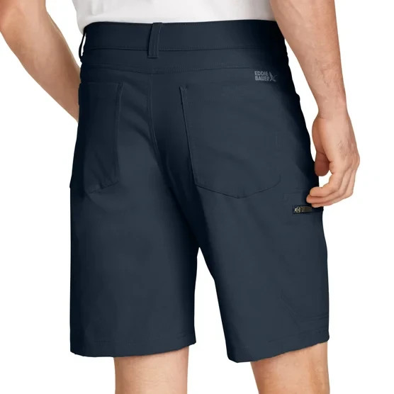 NEW Men’s Eddie Bauer Rainier Tech Shorts Sz 30-36 Beige,blue,Dark Grey- Hiking