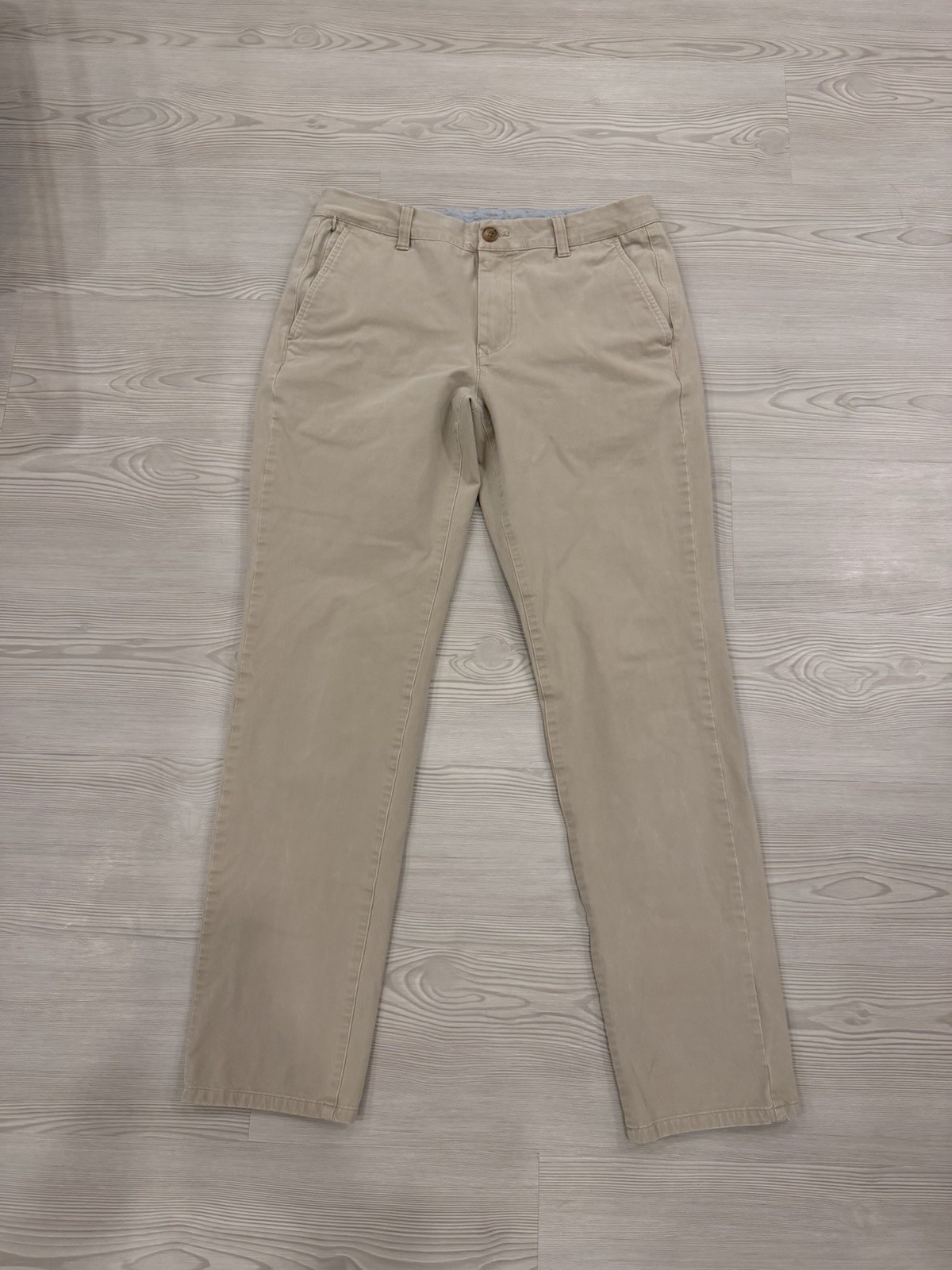 Bonobos Slim Stretch Chino Pants Gray Mens 31×32