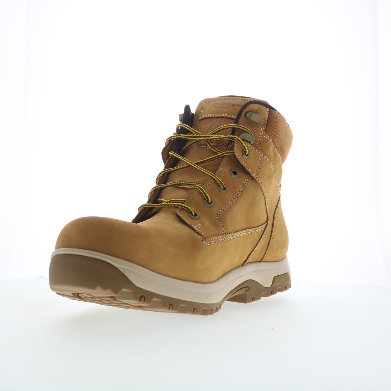 Dunham 8000 Works WP Safety 6″ Mens Brown Extra Wide 4E Work Boots