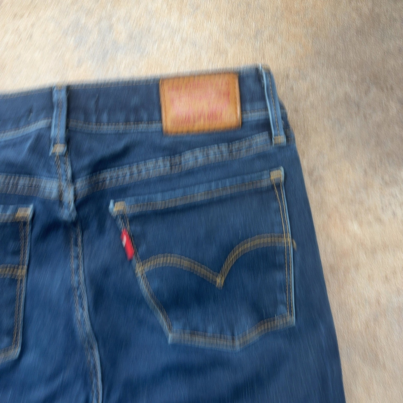 LEVI’S 710 Jeans Blue Womens (28 Inch Waist) (31 Inch Leg) Super Skinny Fit