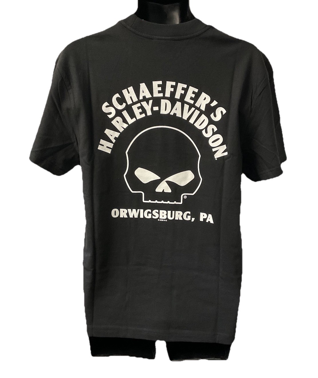 Harley Davidson Men’s Grease Ghoul Short Sleeve T-Shirt Black 3002981