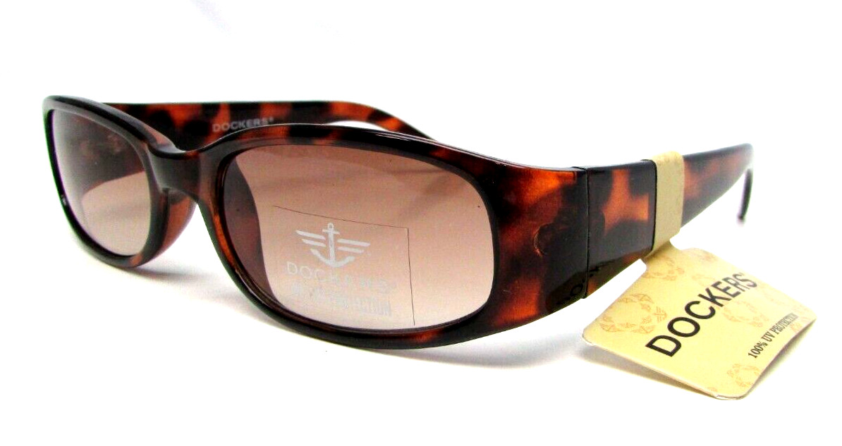 DOCKERS Brown Tortoise Sunglasses S03601LDL201 100% UV Protection