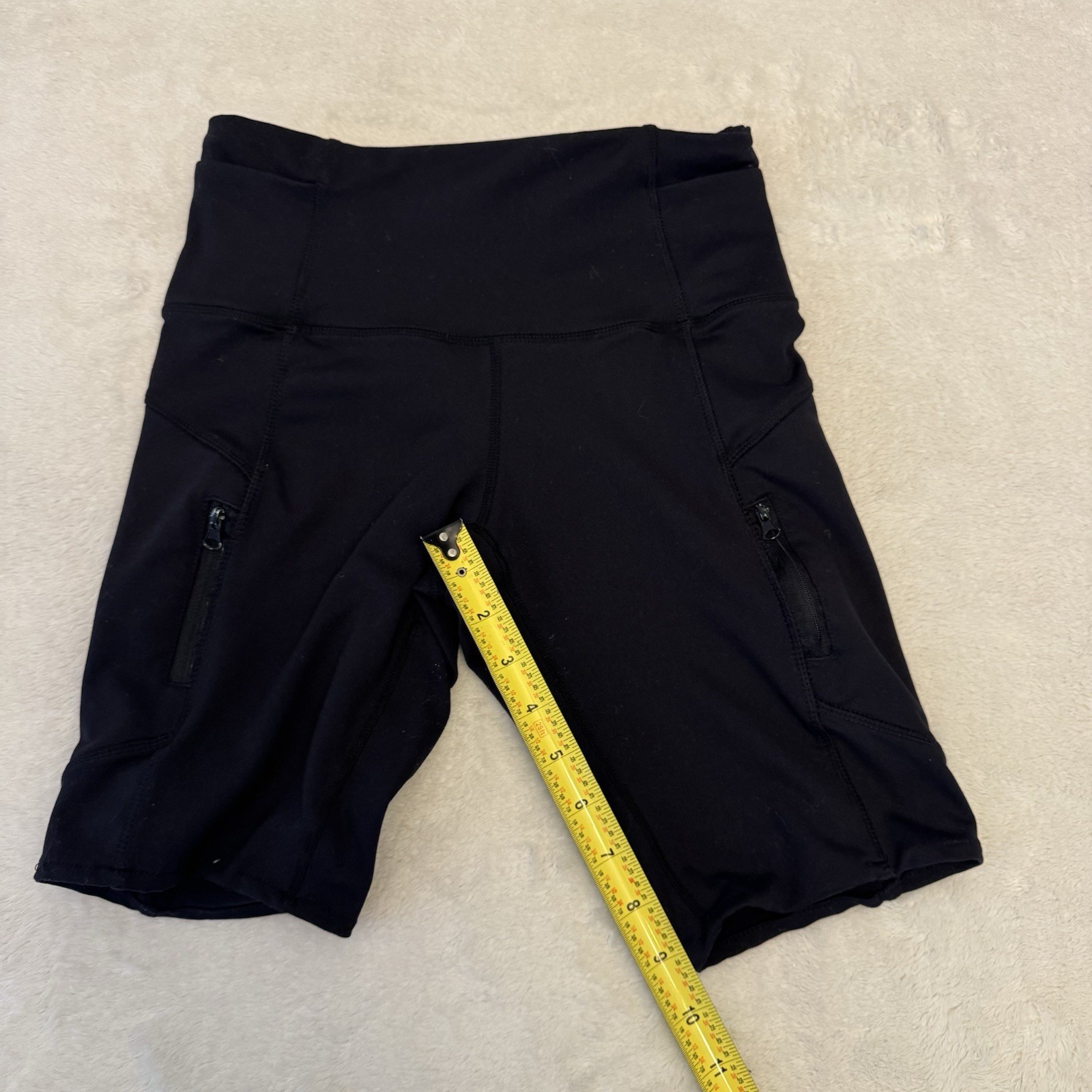 Lululemon Black Align High-Rise Short Athletic Biker Shorts Size 4