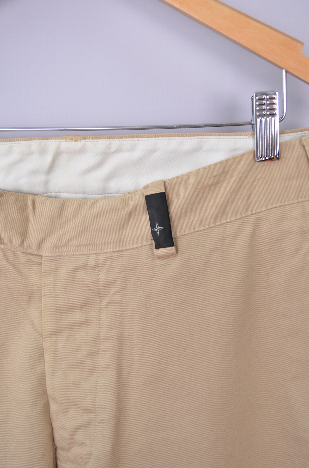 Stone Island Denim Double Twisted Cotton Chino Pants Size 52 MD 2a