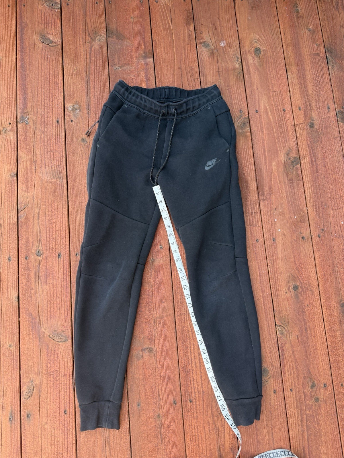 Nike Mens Tech Fleece Joggers Black Sweatpants Size S 805162-010