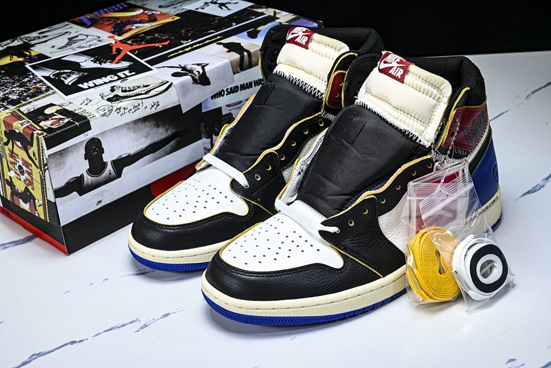IO7847-002 AJ 1 Retro High OG SP Union LA Varsity Red Sport Royal Mens Size 4-14