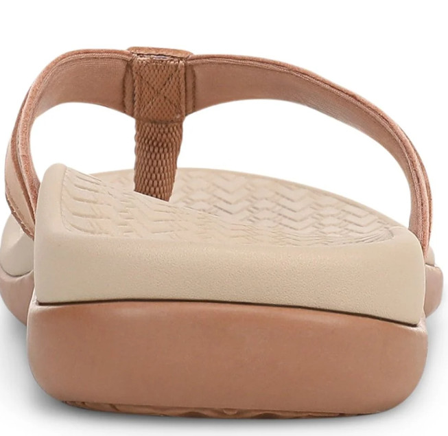 Hot sales! Vionic Tide 2.0 Toe Post Sandal – Mocha Mousse Leather