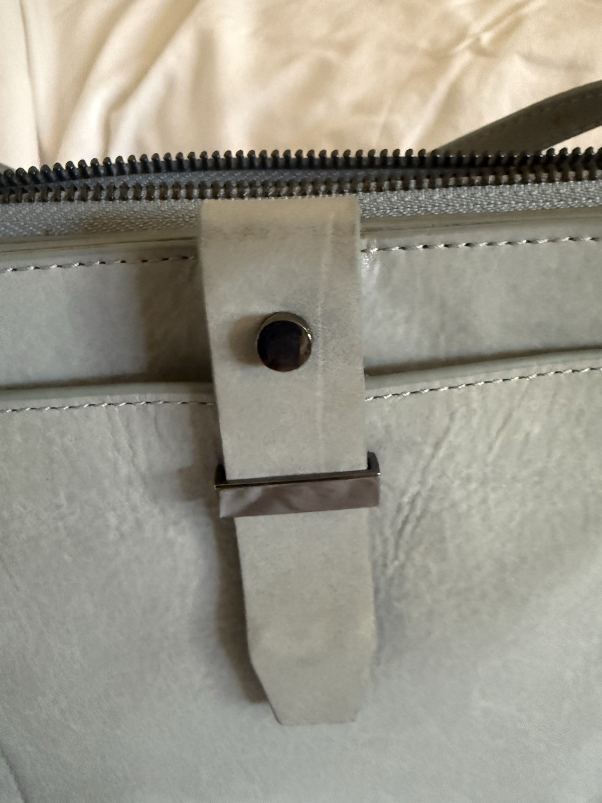 Botkier Warren City Small Leather Crossbody Messenger Sky Blue Leather Women Bag