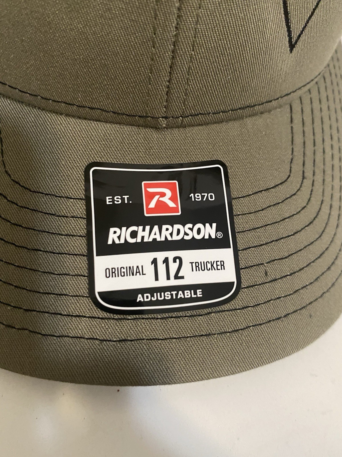 Trijicon Embroidered Trucker Hat Richardson Style-112 Mesh Back Adjustable. NEW