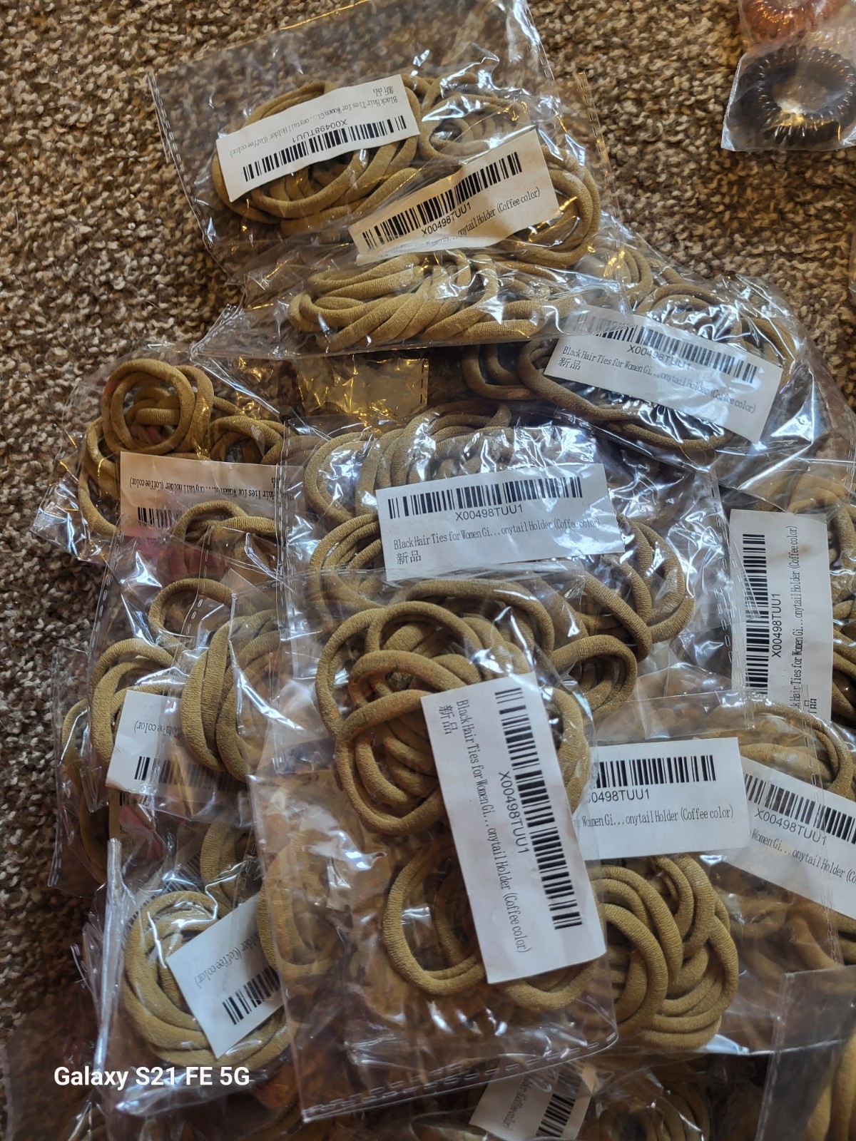 Huge Lot Of Hair Accessories. Over 150 Packs. All New Items. Some Multi Packs.