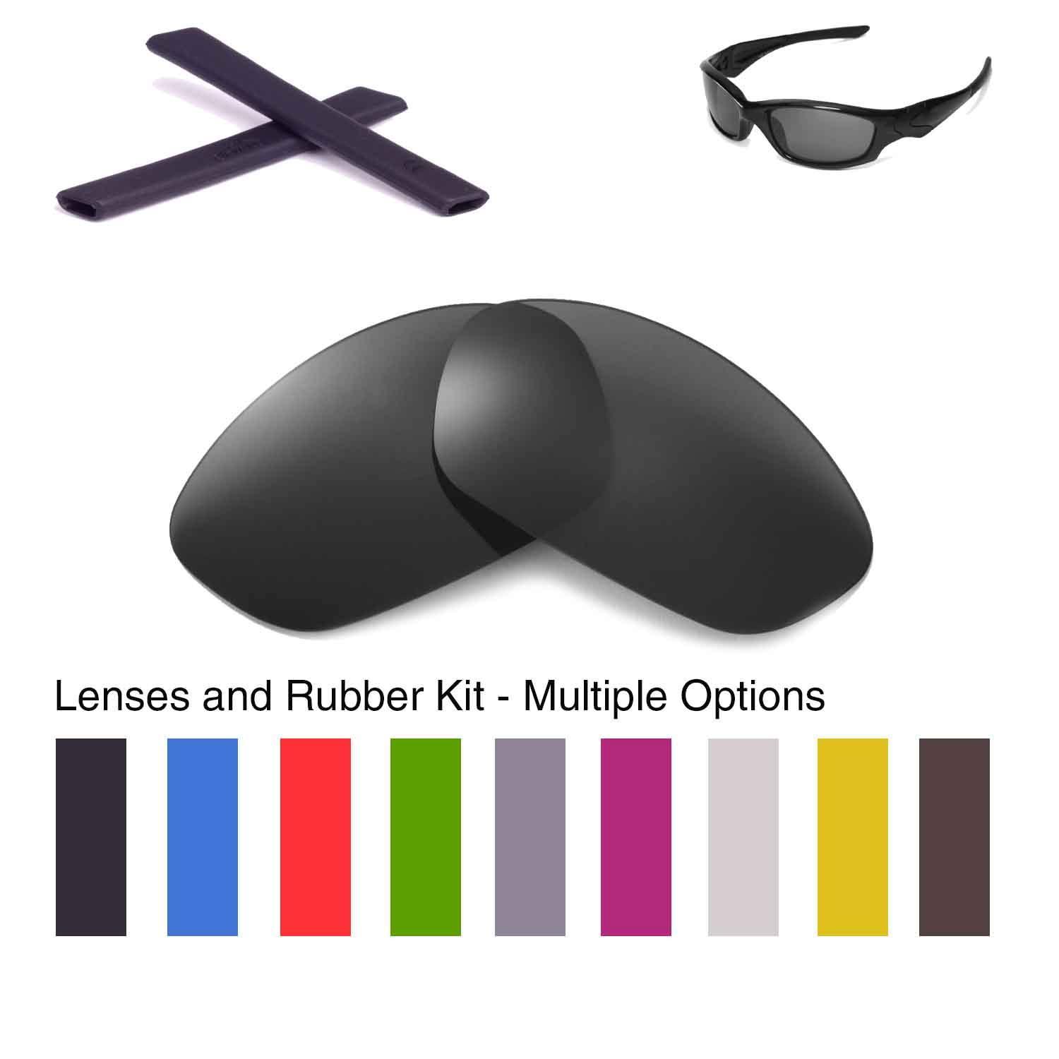 Walleva Lenses and Earsocks for Oakley Straight Jacket – Multiple Options