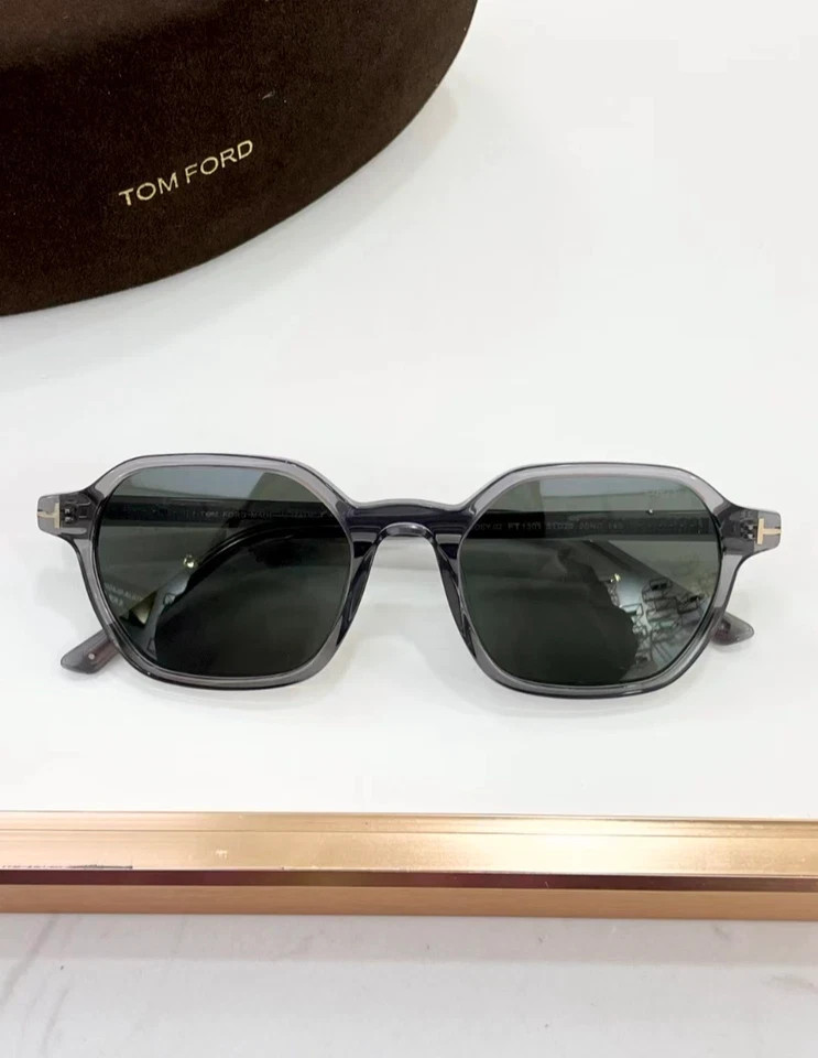 Tom Ford Joey Sunglasses FT1301 Gray 51-20-145mm With Case New