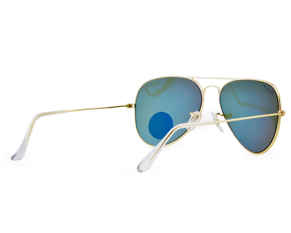 Ray-Ban Sunglasses RB3025 Aviator Classic 58mm Gold Frame Polarized Green Lens