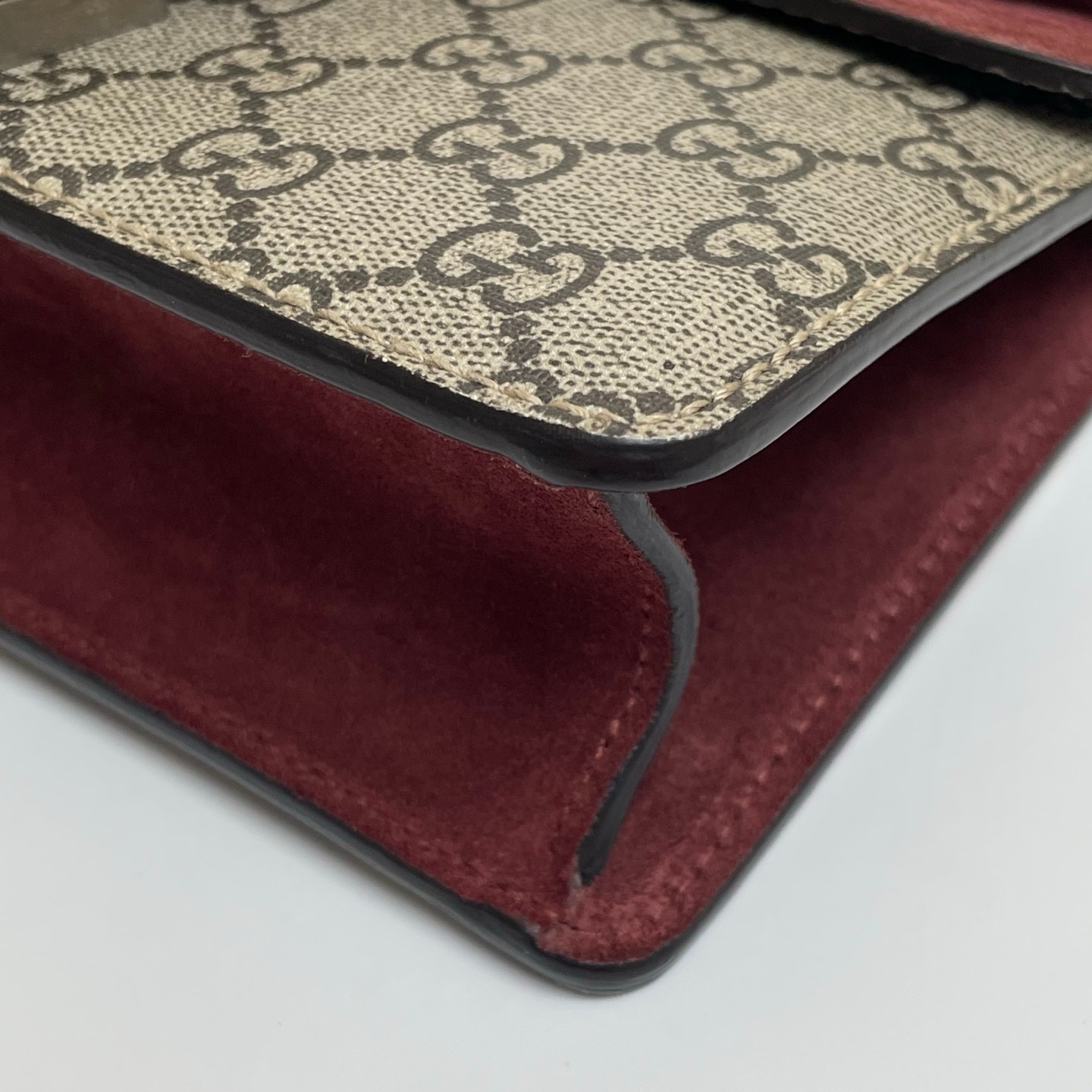 Gucci Dionysus Small GG Supreme Blooms Print Silver Hardware Crossbody Bag