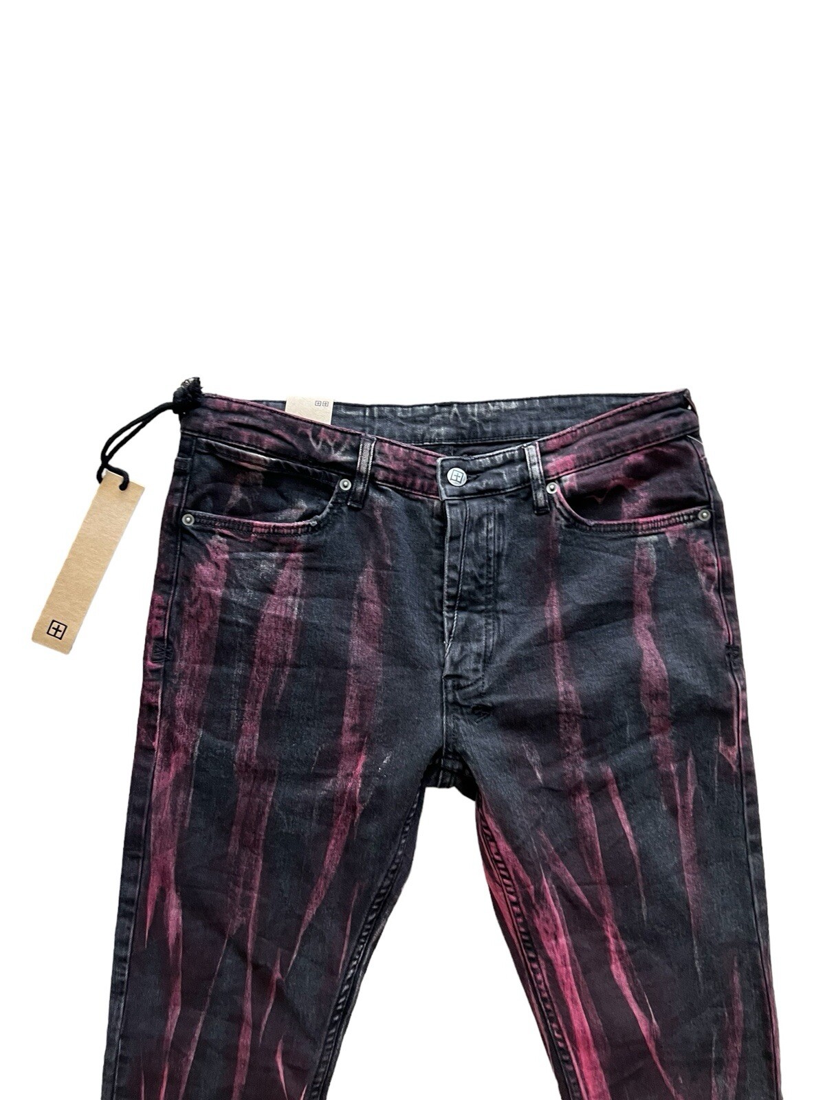 Ksubi Van Winkle Black Skinny Jeans Mens Size 34×32 NWT (34/32)