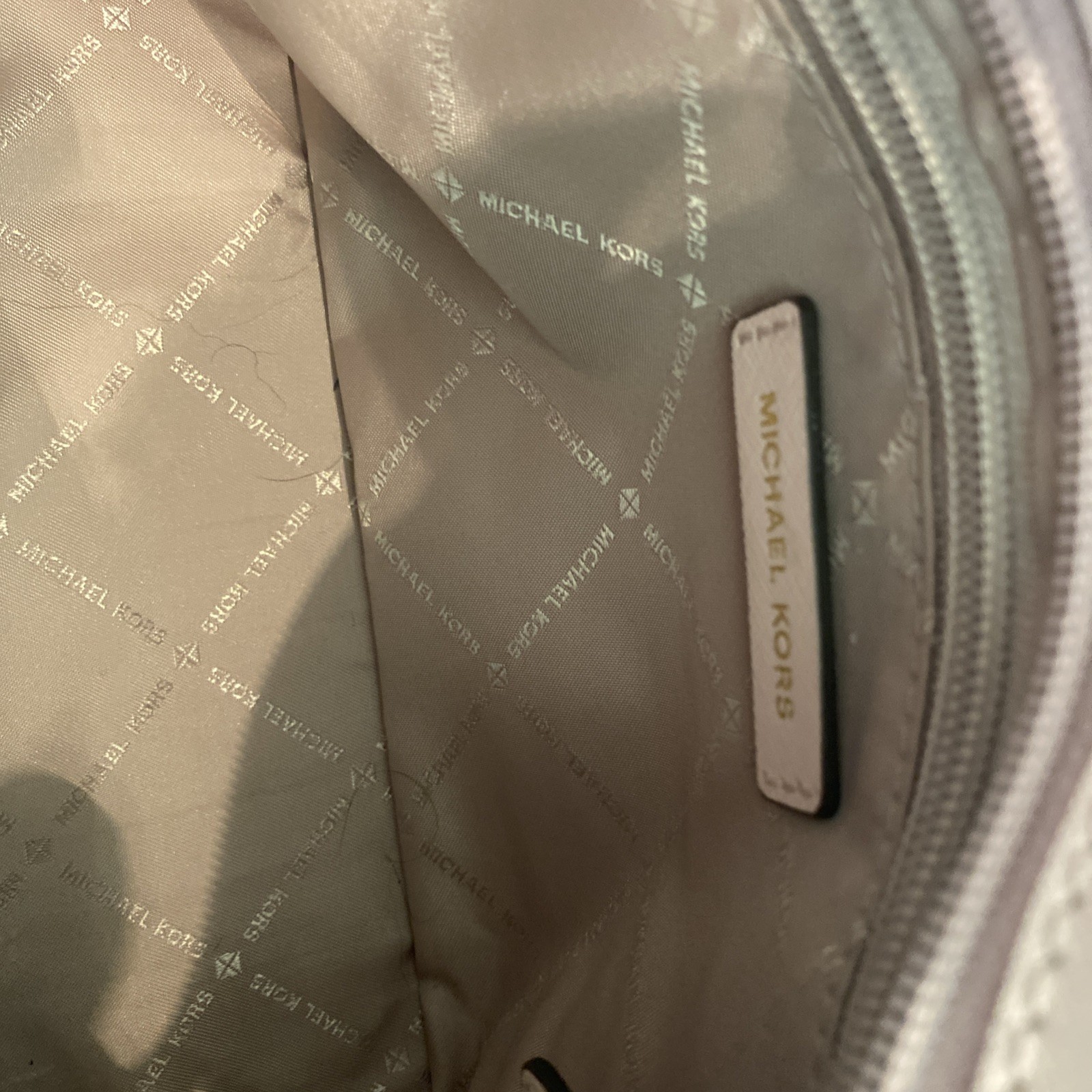 Michael Kors XS Carry All Jet Set Travel Bag for Women – Powder Blush Multi