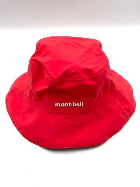 Montbell GORE-TEX Meadow Hat Women’s Size L Red #1128628 Waterproof New with Tag