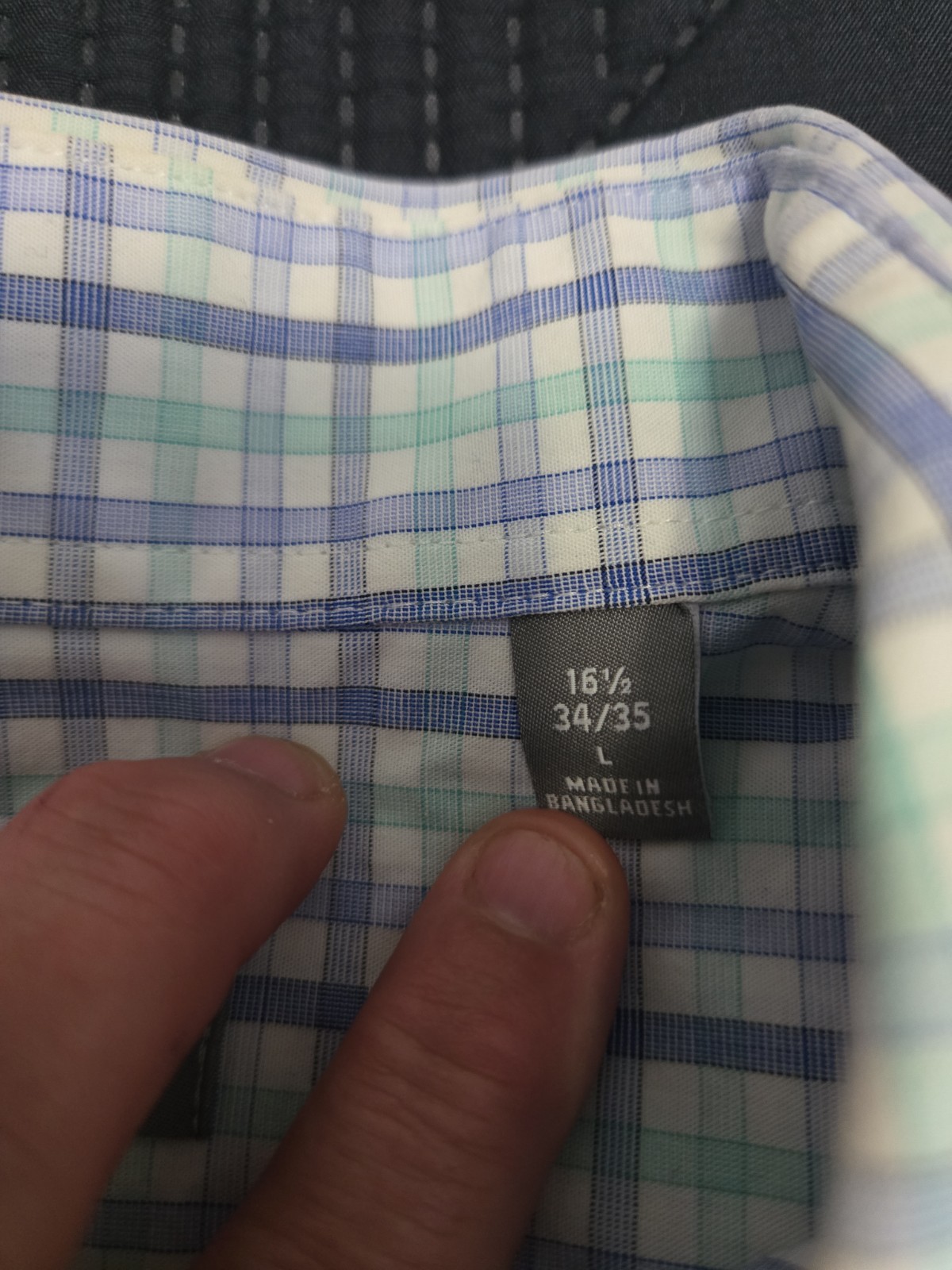 Michael Kors long Sleeve Button up Slim Fit Size L #301