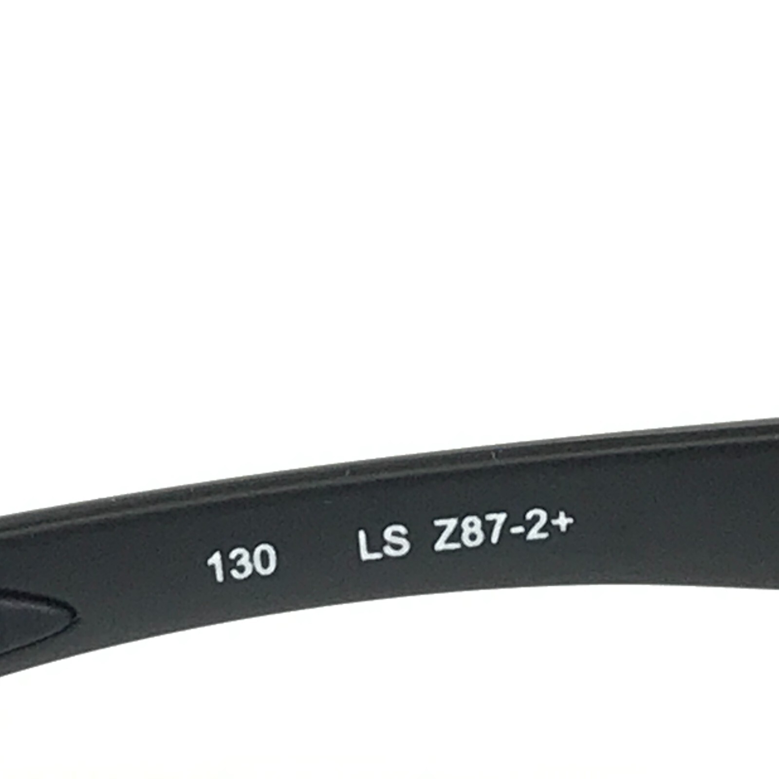 Liberty Sport Sunglasses DEFLECTOR Matte Black Safety Yellow Lenses Z87-2+
