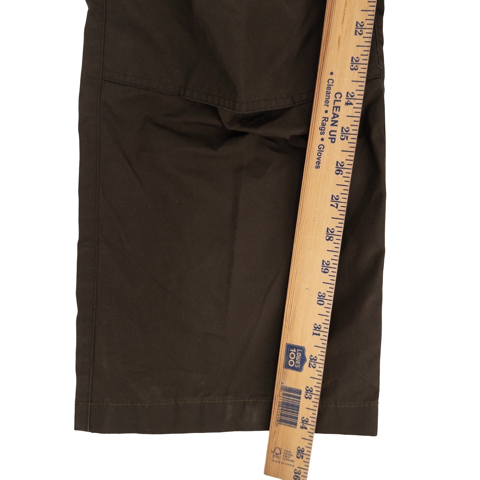 Fjallraven Mens US 38-39 Long Barents Pro Trousers Brown G-1000 Cargo Pants