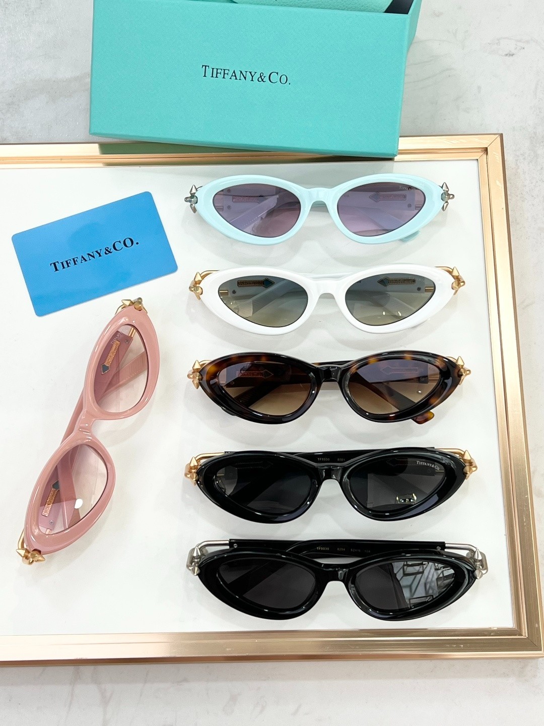 Elevate your style with the timeless elegance of Tiffany & Co. Cat Eye Sunglasse
