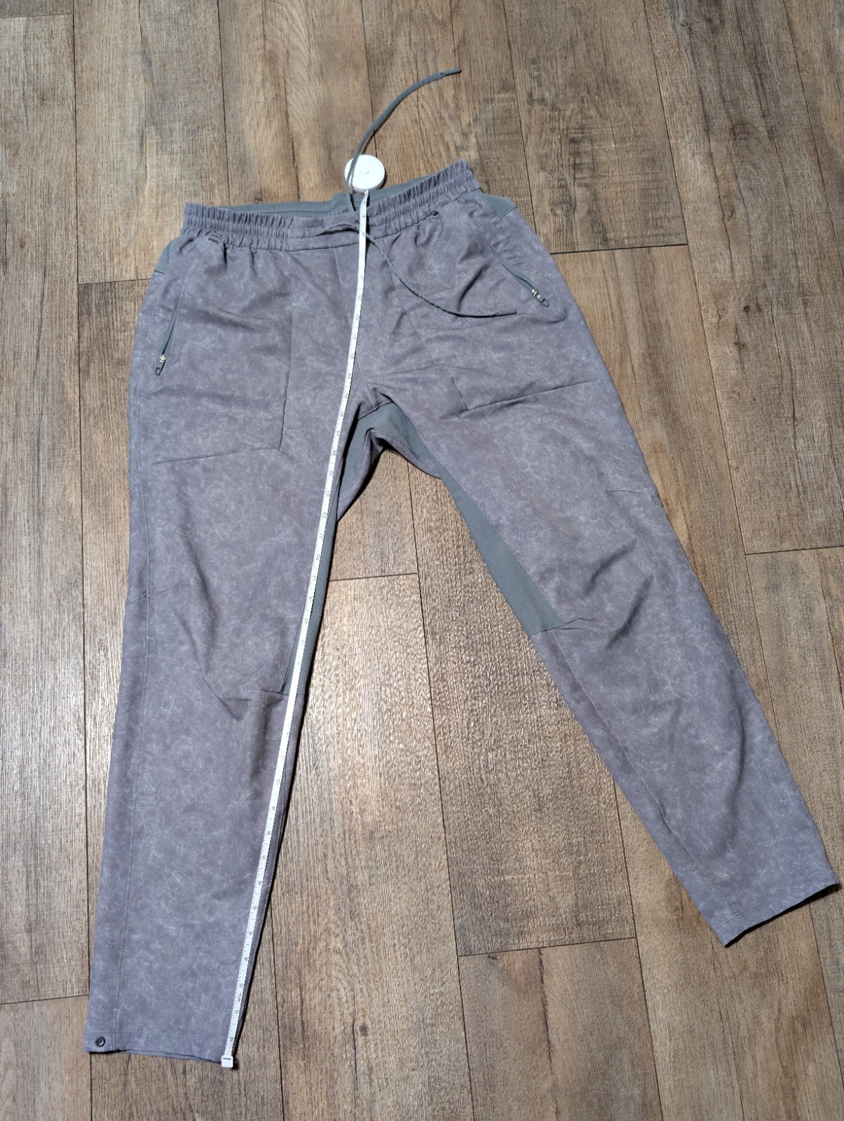 Lululemon Joggers Mens Large 32×30 Gray Camo License To Train Sweatpants LM5AFHS