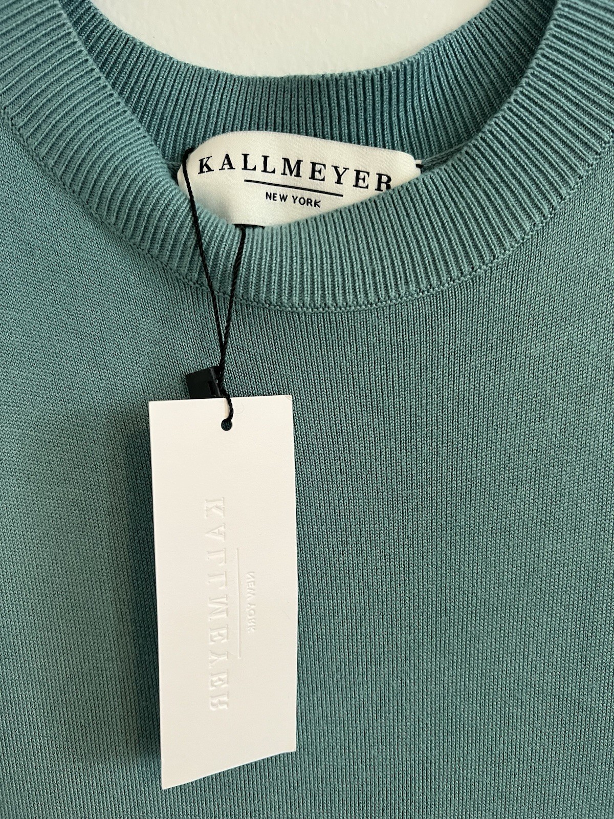 Kallmeyer Teal Handkerchief Dress Size M New With Tags